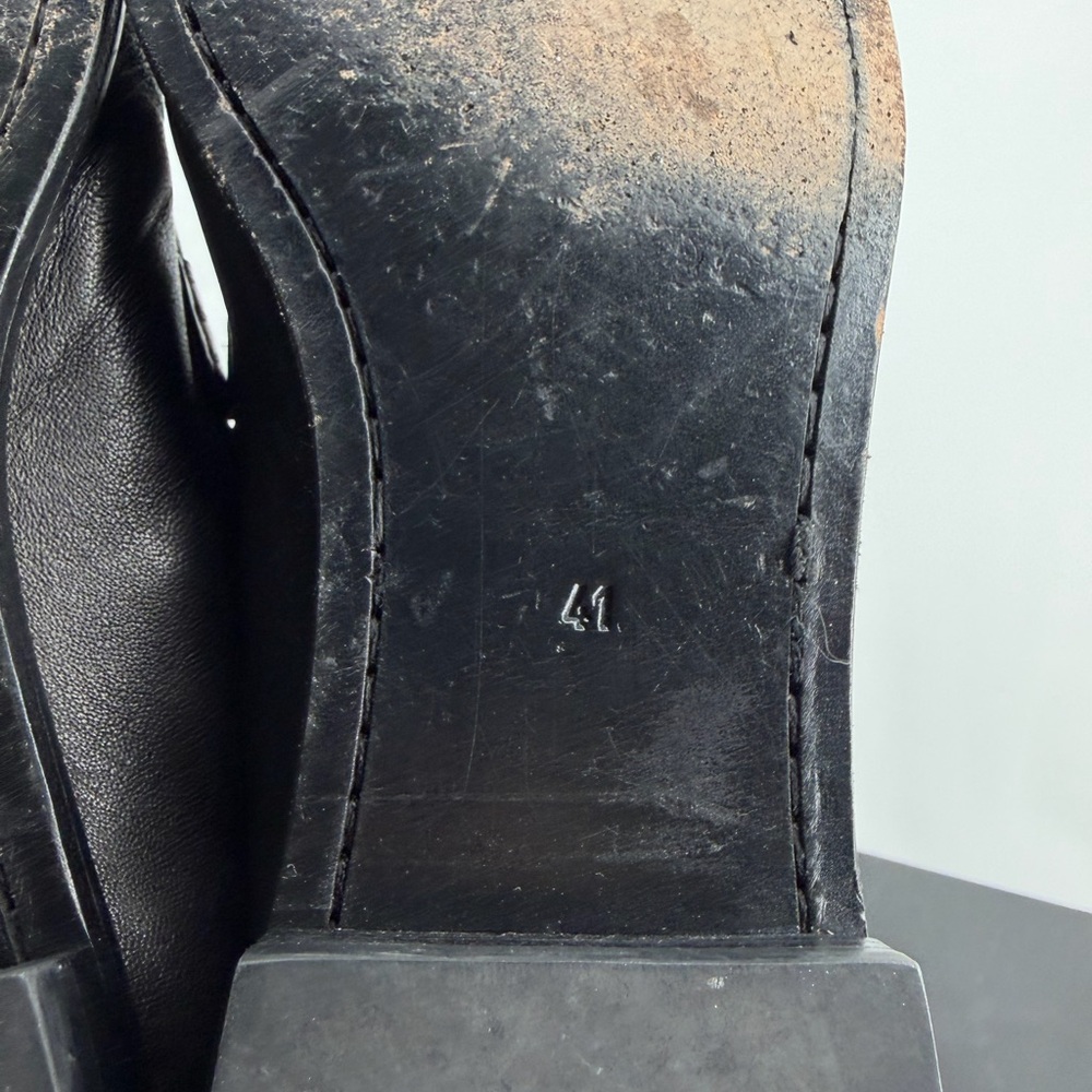 COS Black Leather Penny Loafers - Picture 10 of 10